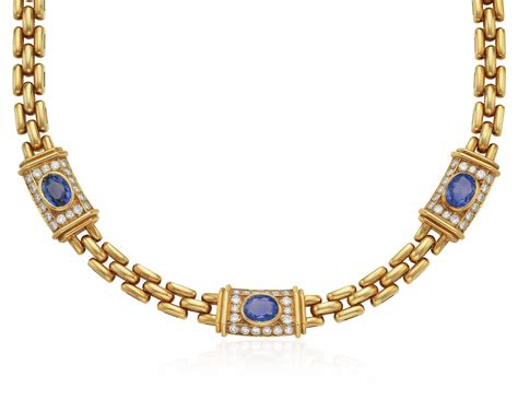 cartier circle necklace dupe|cartier sapphire necklace.